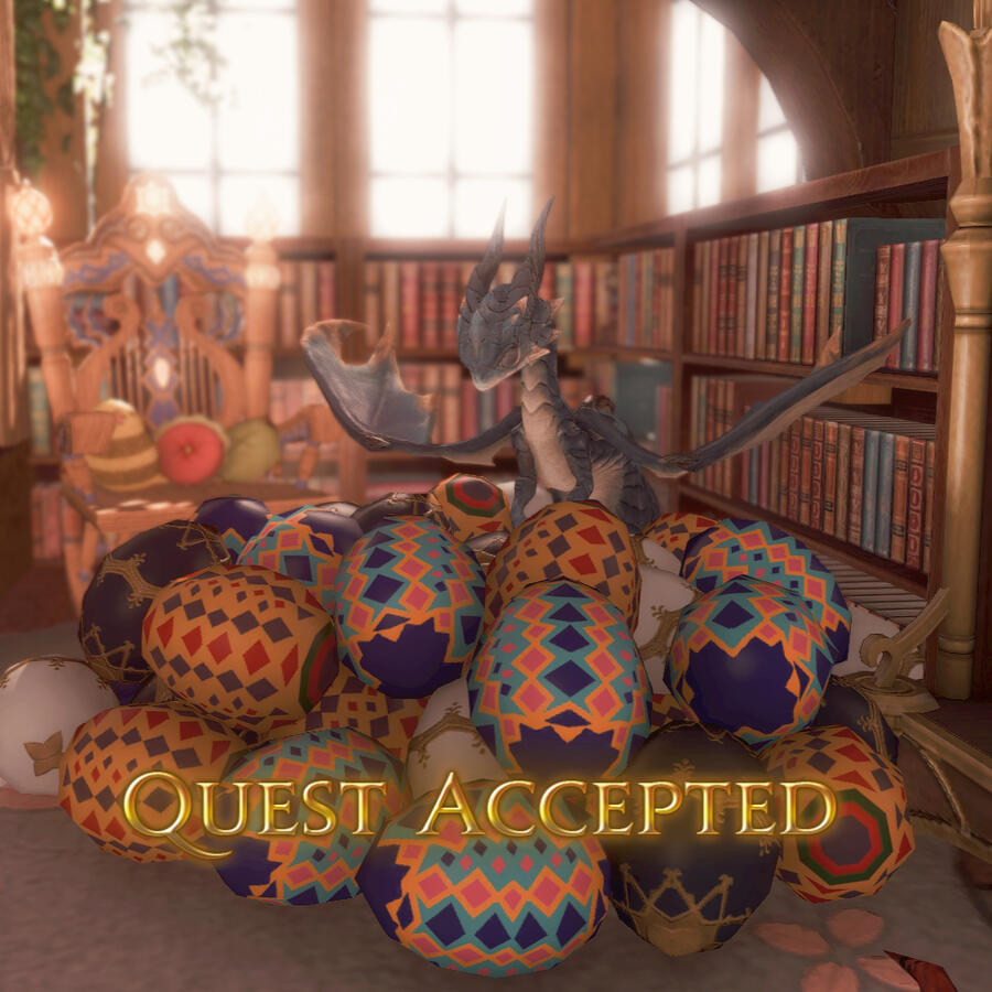 Dragon Egg Hatching (Dawntrail Closure)